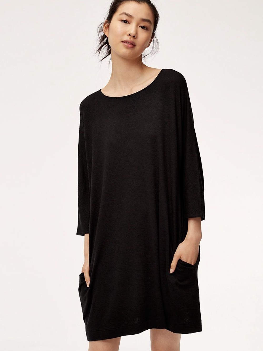 WILFRED FREE Cober Dress. Black Size XXS